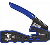 Crimpadora corte automaticoconectores macho RJ45TELEVES 209802