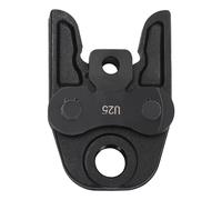 Crimpadora de acero Cr40, forma de alicate de prensado, mordaza compacta, 5,9 x 4,01 x 1,63 pulgadas, peso bruto: 4,41 libras, diámetro exterior del tubo aplicable 25 mm