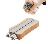 Crimpadora De Alambre De Amenar - Herramienta De Mango De Madera, Mecanismo De Estabilización Manual Del Marco, Herramienta Confiable Para Estructura De Colonia | Crimpadora Para La Construcción De