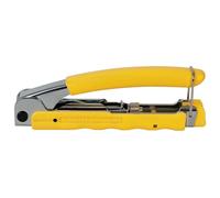 Crimpadora de compresión coaxial, crimpadora de alambre y crimpadora coaxial para conectores de compresión, Klein Tools VDV211-048