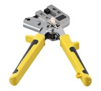 Crimpadora de espárragos, alicates de aleación de aluminio de 10 pulgadas para fijación de pernos de metal en construcción de yeso y yeso, asas ergonómicas antideslizantes, capacidad de 22 GA