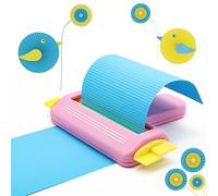 Crimpadora de papel para manualidades, herramienta de crimpadora de papel Pletpet con forma de onda, herramienta de crimpadora de papel, herramienta de bricolaje para manualidades, tarjetas de arte y