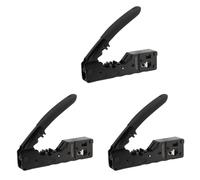 Crimpadora de paso 3X Cat5 Cat6 Cat7 para redes RJ45 RJ12 RJ11