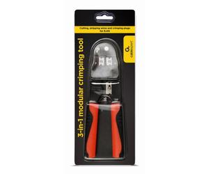 Crimpadora Gembird T-WC-03 Herramienta de Red 3-en-1 RJ-45
