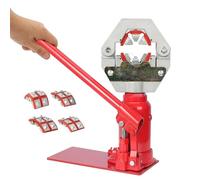 Crimpadora hidráulica de manguera con múltiples moldes, máquina de prensa de banco de alta presión para montaje de manguera de goma de PVC