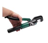 Crimpadora hidráulica manual 4-70mm²/16-300mm² Multi-Tamaño Muere Alicates hidráulicos Manuales Potente Función Alicates de Prensa Hidráulica Crimpadora para Tubos de Aluminio, Tubos de Plástico (8)