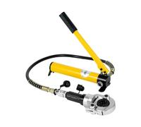 Crimpadora hidráulica, V 12-28 mm, TH 16-32 mm, herramienta de prensa manual 6T con cabezal giratorio de 360° para tubos PEX, tubos PB, tubos de cobre