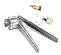 Crimpadora manual de viales de 13/15/18/20 mm para tapa de plástico de aluminio, herramienta de crimpado de tapas de botellas de acero inoxidable, máquina de sellado manual de botellas, crimpadora