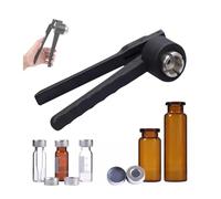 Crimpadora Manual Multimedida 8-20mm - Herramienta de Sellado para Cápsulas Flip-Off de Aluminio - Pinza de Acero Inoxidable para Laboratorios y Uso Doméstico