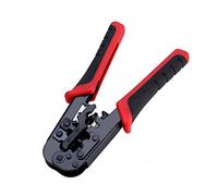Crimpadora Modular, Crimpadora De Pelado De Corte De Cable De Red Herramienta De Crimpado De Pelado Cat 5 Conectores RJ45 RJ12 RJ11 8P 6P 4P Herramientas Manuales Para Cortes, Tiras, Crimpados