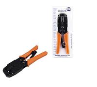 LogiLink Alicates de crimpado modular RJ45 8P8C – RJ10/RJ11/RJ12/DEC – Universal – Nuevo
