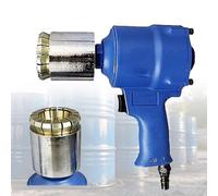 Crimpadora neumática portátil para barriles de aceite, dispositivo de sellado manual con tensión ajustable, entrada de aire de 1/4 pulgadas para líneas de embalaje de líquidos