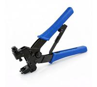 Crimpadora para conector F de compresión con sujeción de ranuras impermeable técnica, compresión Alicate, para RG58 RG59 RG6 Coaxial Sat antena cable
