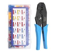 Crimpadora para Conectores Aislado,Alicates Electricista de Presión para Terminales Eléctricos - Grimpadora Cables Electricos 0,5-6 mm² 300 Juegos