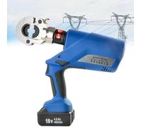 Crimpeadora A BateríA, Crimpadora HidráUlica Para Terminales De Cable, Con Matrices, Crimpadora HidráUlica Recargable Para Terminales De Cobre/Aluminio, Para Uso DoméStico(EZ-300)