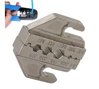Crimping Pliers Replacement - Replaceable Carbon Steel Crimp | Insulated Open Barrel Multifunctional Crimping Die Set For Ferrule Crimpers Cord