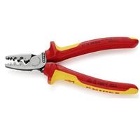 Crimpzangen para alambre, mangas enchufables y