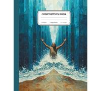 Crimson Passage Breakthrough Notebook | College Ruled Composition Journal | Geometric Ocean Miracle Art Cover | Inspirational Gift for Students & ... of courage, motion, and radiant freedom