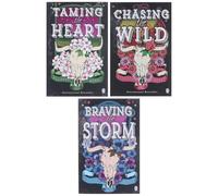 Crimson Ridge Series by Elliott Rose 3 Books Collection Set (Taming The Heart [Sprayed Edges], Chasing The Wild & Braving The Storm)