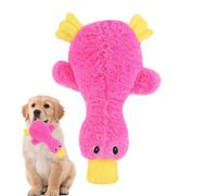 Crinking Dog Toy - Juguete mordaz de perro | Duck lindo sin extender con un sonido suave, felpa sin mástil y jugando, saliendo refugio en casa tirando de la diversión interactiva compañero mordaz para