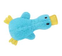 Crinking Dog Toy - Juguete mordaz de perro | Duck lindo sin extender con un sonido suave, felpa sin mástil y jugando, saliendo refugio en casa tirando de la diversión interactiva compañero mordaz para