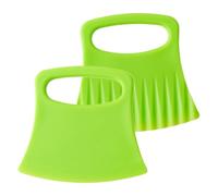 Crinkle Cutter - 10x9cm Wavy Veggie Cutter, Cucumber Slicer Tool, Multifunctional Potato Soap Cutting Tool, 2x Crinkle Chopper, Kitchen Cooking Tools For Cutting Potatoes, Cucumbers, Tomatoes