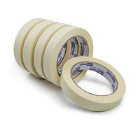 CRINSTON Cinta de Carrocero - Pack Cinta de Pintor - No Deja Residuos, Excelente Adhesión. (Cinta 19mm x 40m - PACK 5 Ud)