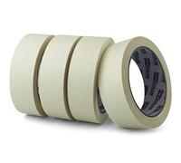 CRINSTON Cinta de Carrocero - Pack Cinta de Pintor - No Deja Residuos, Excelente Adhesión. (Cinta 30mm x 40m - PACK 4 Ud)