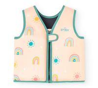 CRiOH! - Chaleco Flotador para Bebé -Talla XS a M -1 a 6 Años- Estampados - Natación, Piscina o Playa -Protección UPF 50+ -Neopreno de 5 mm -Doble Cierre de Seguridad (Rainbow, S:14 a 20 kg)