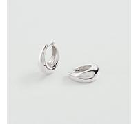 Criollas Rue De Seine - Plata - Talla Única - Plata de ley 925/1000 con baño de rodio - Agatha Paris