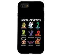 Criptidos locales Lindos monstruos críptidos de América Kawaii Divertidos Carcasa para iPhone SE (2020) / 7 / 8