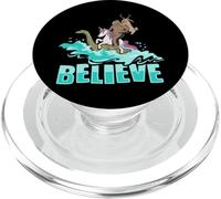 Criptozoología Cryptid Bigfoot Unicorn Loch Ness Jackalope PopSockets PopGrip para MagSafe