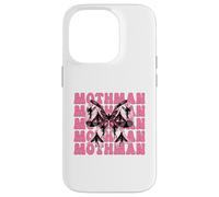 Criptozoología de Mothman, niña críptida, mamá, Coqueta, Arco Carcasa para iPhone 14 Pro