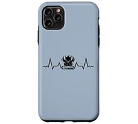 Criptozoólogos Chupacabra-Criaturas Cardiogram El-Chupacabra Carcasa para iPhone 11 Pro Max