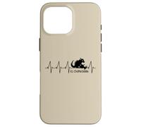 Criptozoólogos Chupacabra-Criaturas Cardiogram El-Chupacabra Carcasa para iPhone 16 Pro Max