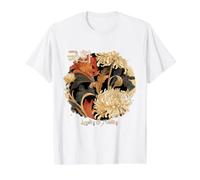 Crisantemo Coreano en estética Anime Retro KPOP Camiseta gráfica económica