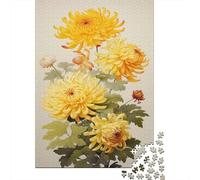 Crisantemo Puzzle De 1000 Piezas Interesante Rompecabezas Adultos De 1000 Piezas Juego Entretenimiento Creativo 1000pcs (75x50cm)