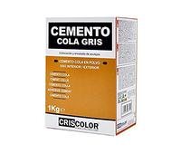 CRISCOLOR Ecobrico Cemento Cola Gris, ENVASE 1kg.