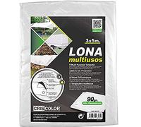 Criscolor Lona Multiuso 3 x 5 m Blanca, '41312