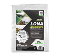 Criscolor LONA MULTIUSO 4X5M. BLANCA