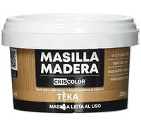 CRISCOLOR Masilla Madera Teka, ENVASE 250gr.