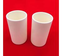 Crisol cilíndrico de corindón al 99,5%/crisol cerámico de alúmina/400 ml/66 x 150 mm/70 x 120 mm/crisol cerámico sinterizado(400ml 70x120mm 1pcs)