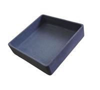 Crisol de carburo de silicio resistente a altas temperaturas, Arca Saggar de SiC recristalizada, 1650 grados, 1 unidad(Recrystallization 500x370x10mm)