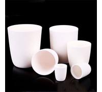 Crisol de corindón de alúmina al 99% - Crisol de laboratorio resistente a altas temperaturas Opciones de 3 ml-3500 ml 1 pieza(20ml)