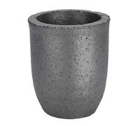 Crisol de grafito, 8 kg, crisol de grafito, horno de grafito, crisol de fundición, crisol de fundición, forma de carburo de silicona, para la producción de metal, horno de grafito, crisol dorado y S