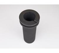 Crisol de grafito para fundición de metal, para hornos eléctricos, varios tamaños, crisol de grafito 200-250 cm^3 volúmenes, 2,2-1,8 kg de cobre y 0,54-0,7 kg de aluminio (1, 100 cm³ incluye pinzas