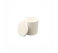 Crisol de nitruro de boro (1 unidad), 99,6% BN, for investigación científica, fusión de metales a alta temperatura y sinterización.(100ml (58mm*58mm))