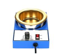 Crisol de soldadura, Crisol de soldadura 150/250/300W, horno fusión estaño, termorregulación, baño for desoldar, 100/80/50/38mm, 200~450 grados centígrados(250W)