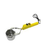 Crisol de soldadura, Crisol portátil de 300W/400W/500W, horno de fusión de estaño, herramienta de baño for desoldar con Control de temperatura ajustable de mano(500W Temp Control)