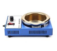 Crisol de Soldadura de 220 V, 100 Mm, Placa de Baño para Soldar, Horno de Estaño para Soldar, Crisol para Soldar, Baño para Desoldar para Soldadura y Baño de Soldadura (enchufe